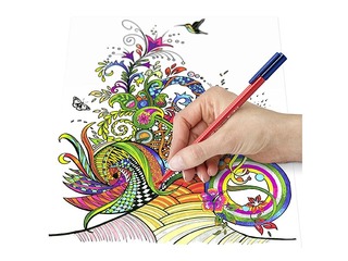 Flomāsteri Staedtler 323, 6 pasteļkrāsas