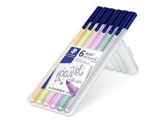 Marker Staedtler 323, 6 pastel