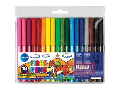 Markers, Centrum, ZOO, 18 colours