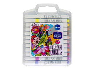 Acrylic markers Centrum, 24 colors