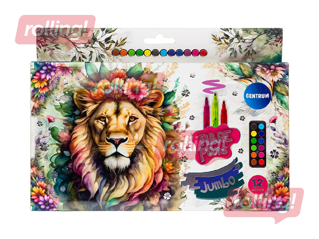 Markers Centrum, JUMBO, 12 colors