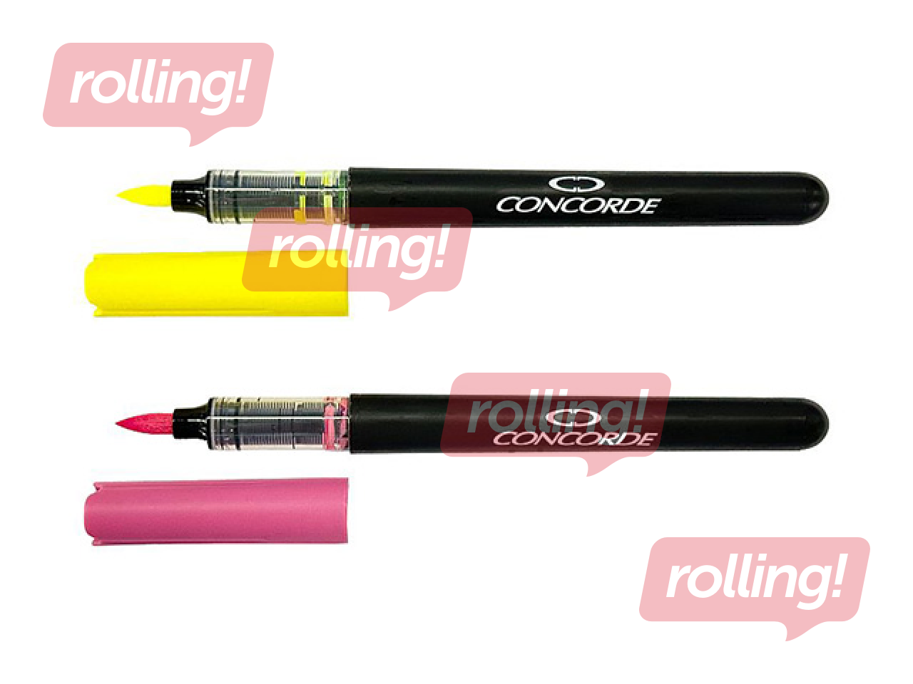 Flomāsteri akrila Concorde, 12 krāsas