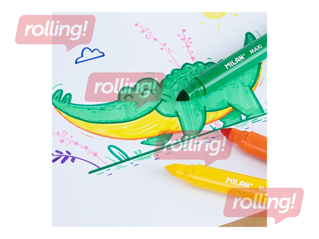 Markers Milan MAXI, 12 colours