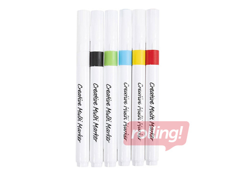 Acrylic marker Creative, 6 colors