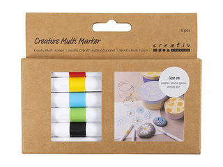 Acrylic marker Creative, 6 colors