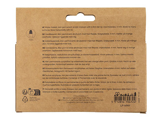 Akrüülmarkerid Creative, 6 värvi