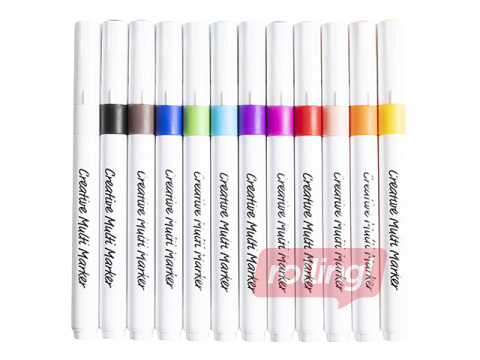 Acrylic marker Creative, 12 colors