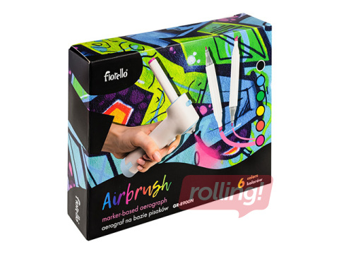 Blow markers Fiorello GR-8900N, 6 colors