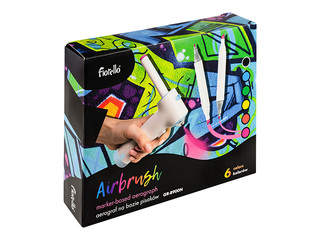 Blow markers Fiorello GR-8900N, 6 colors
