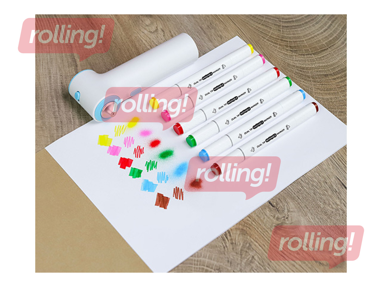 Blow markers Fiorello GR-8900N, 6 colors