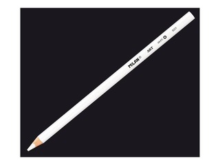 Drawing pencils Milan, white, 3 pcs.