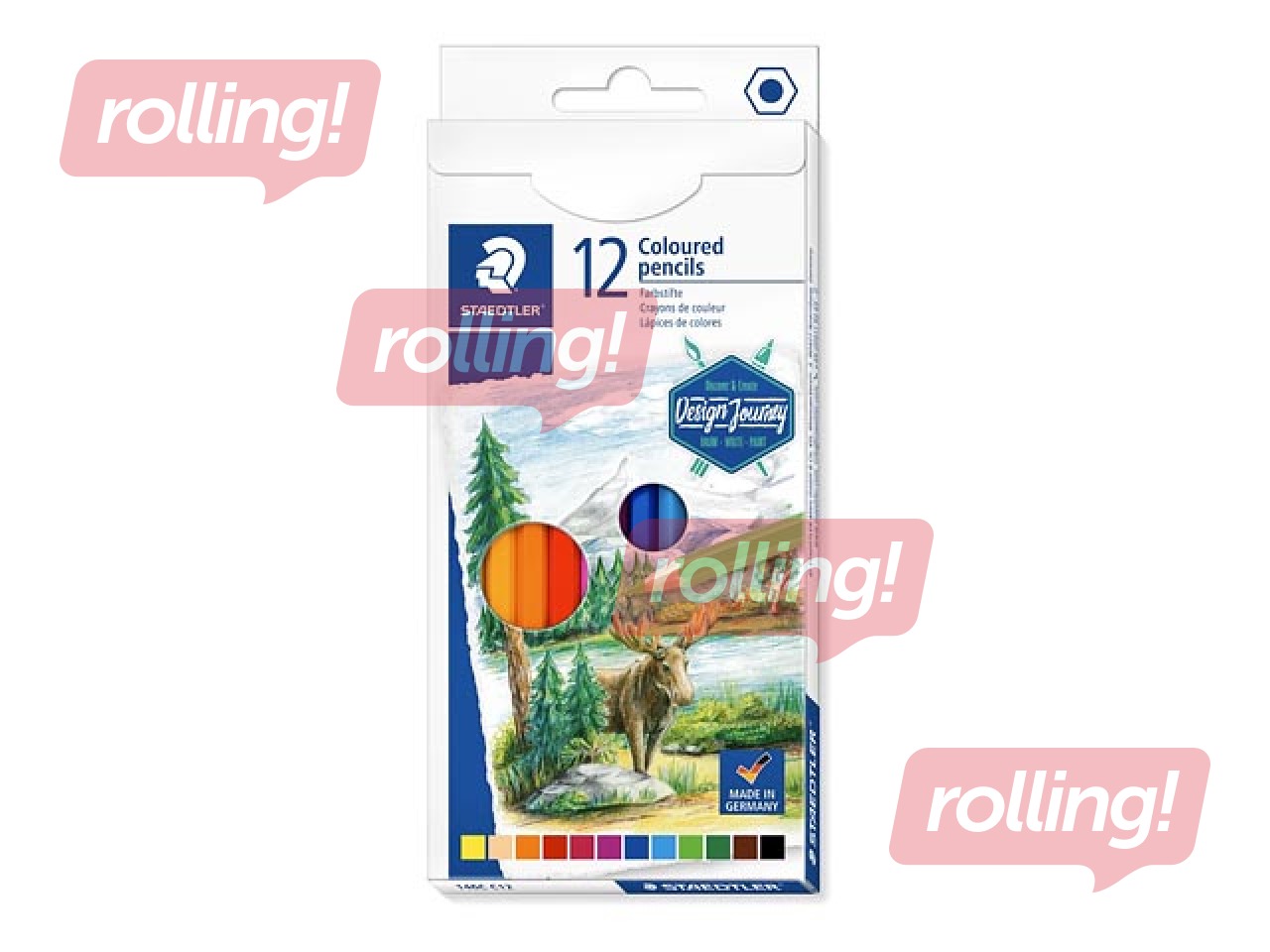 Krāsainie zīmuļi Staedtler 146C, 12 gab.