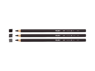 Charcoal pencils Milan Art, 3 pcs.