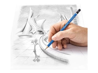 Zīmuļu komplekts Staedtler Lumograph 100, metāla kastē, 24 gab.