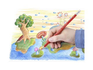 Coloured pencil with erase Staedtler 144 50N, 12 pcs.