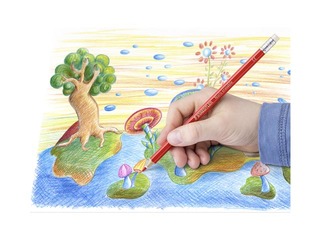 Карандаши цветные с ластиком Staedtler 144 50N, 24 шт.