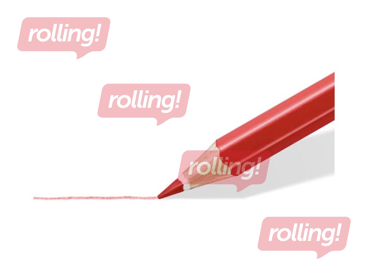 Krāsainie zīmuļi ar dzēšgumiju Staedtler 144 50N, 24 gab.