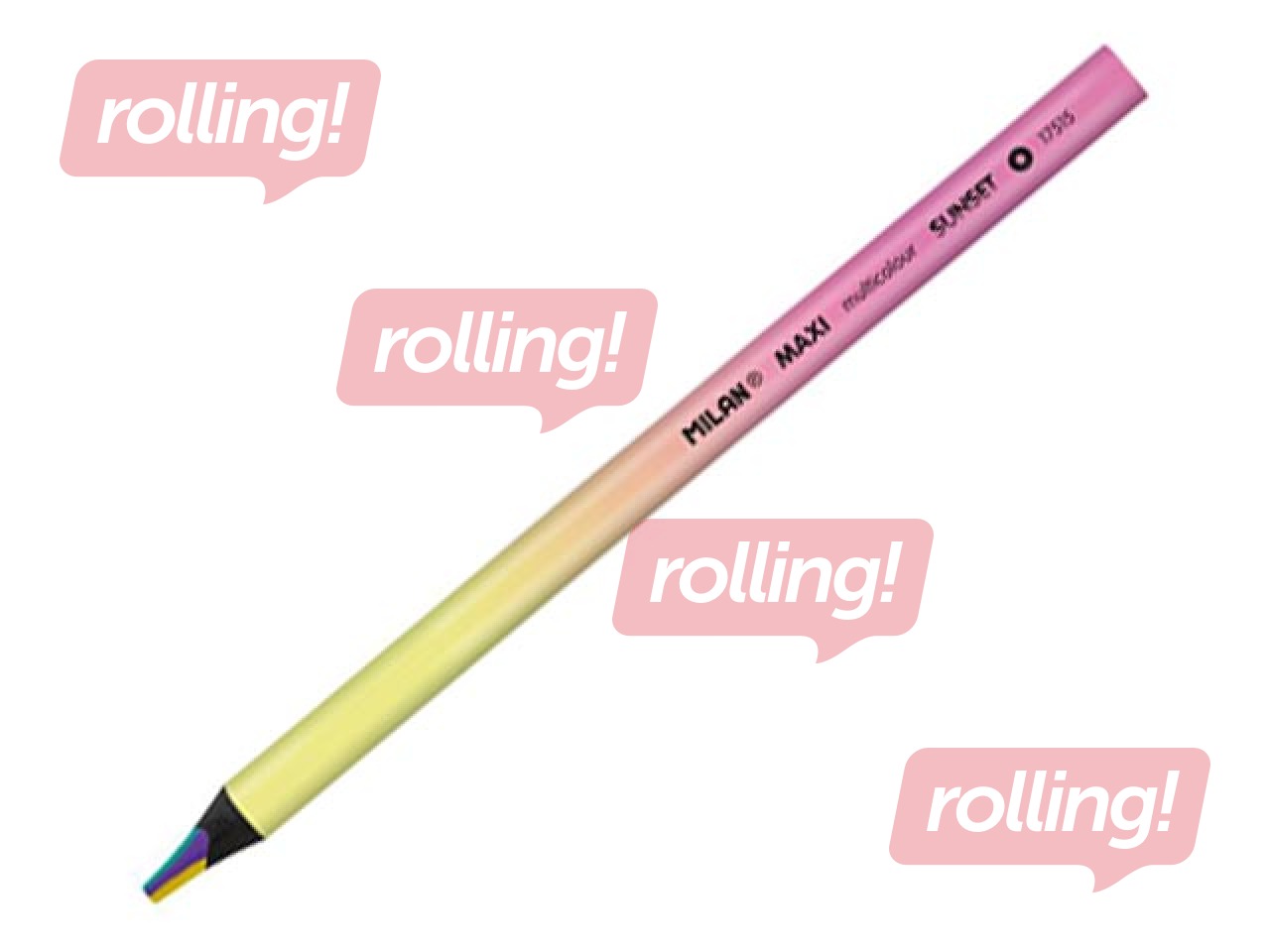 Värvipliiats Milan MAXI Sunset series