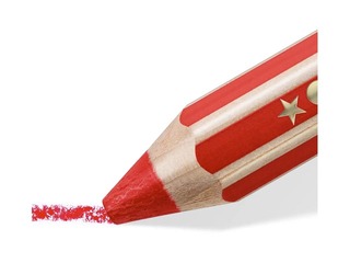 Krāsainie zīmuļi ar asinātāju Staedtler Noris junior 140, 12 gab.