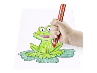 Krāsainie zīmuļi ar asinātāju Staedtler Noris junior 140, 12 gab.