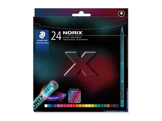 Coloured pencils Staedtler, Norix, 186, 24 pcs.