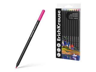 Цветные карандаши ErichKrause, Art Spirit, деревянные, 12 цветов