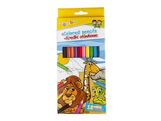 Colored pencils Gimboo, 12 colors