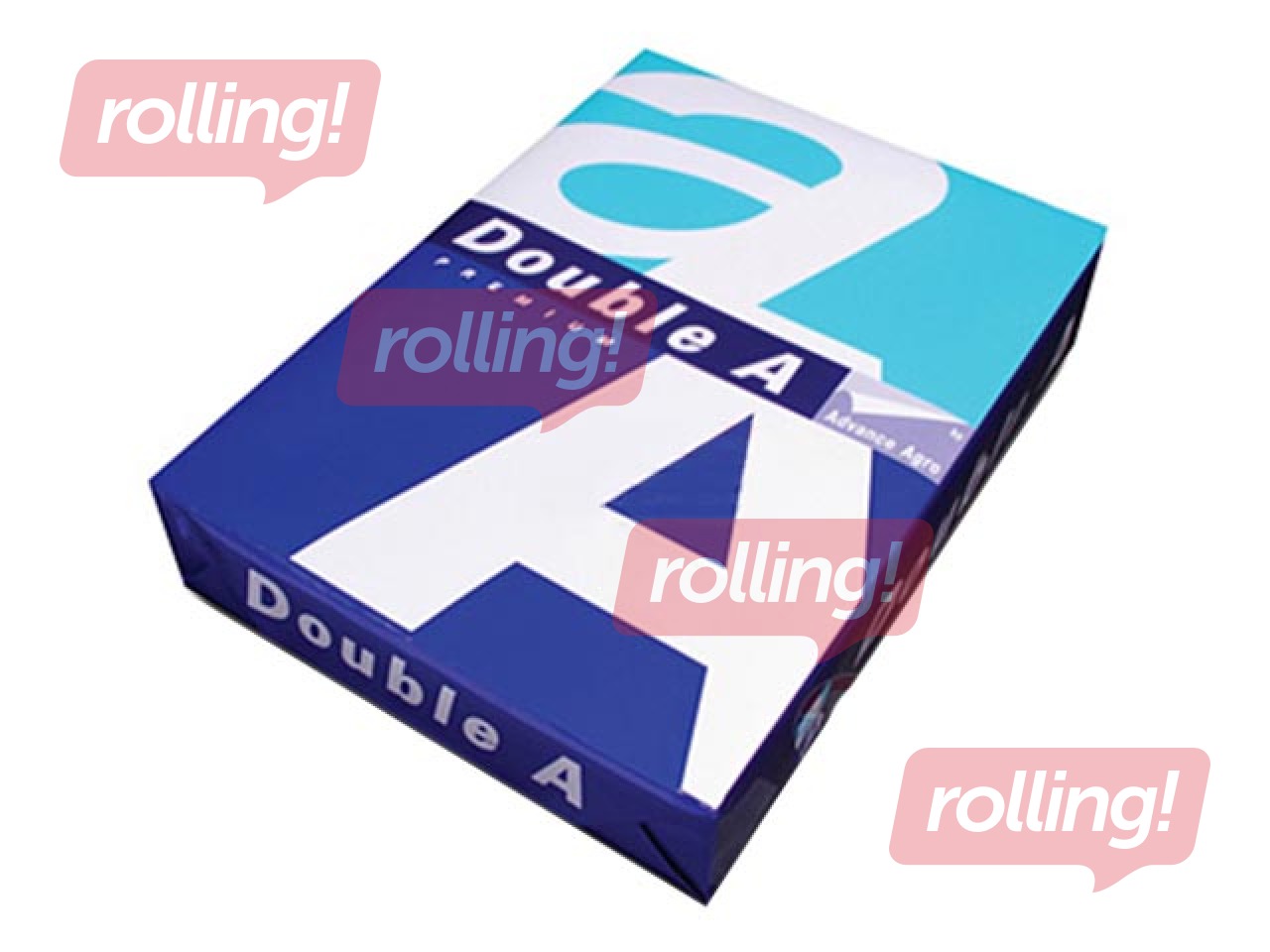 Papīrs Double A Premium, A4, 80g/m², 500 loksnes