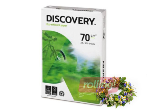 Papīrs Discovery, A4, 70g/m², 500 loksnes + Līgo dāvana!