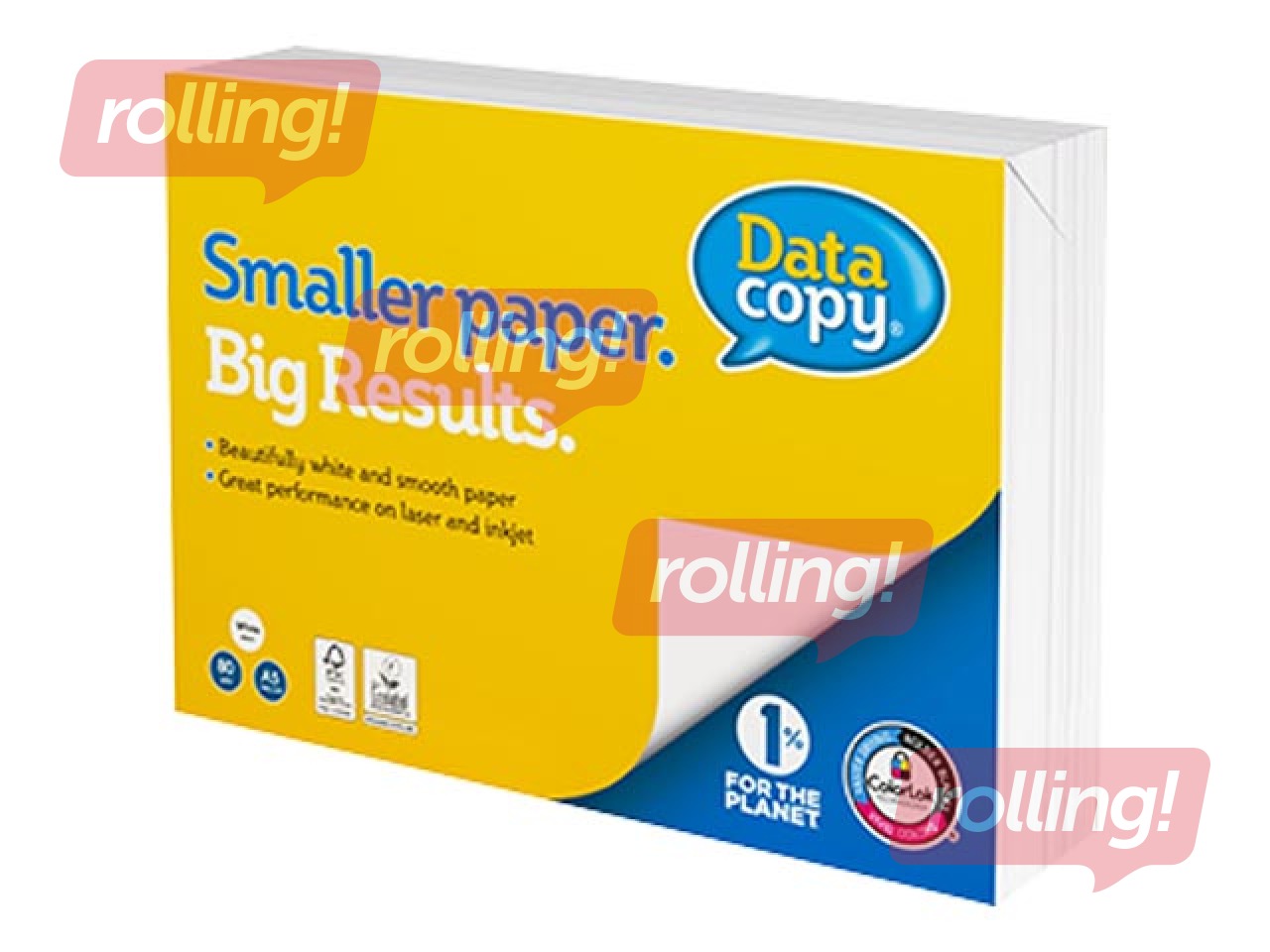 Koopiapaber Data Copy Everyday Printing, A5, 80g/m², 500 lehte