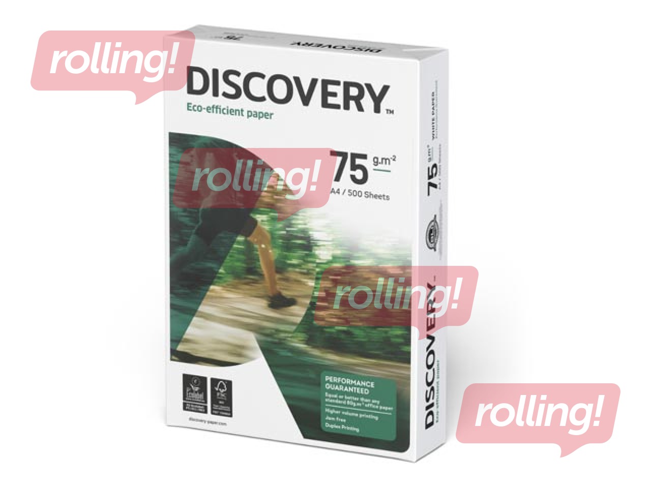 Papīrs Discovery, A4, 75g/m², 500 loksnes