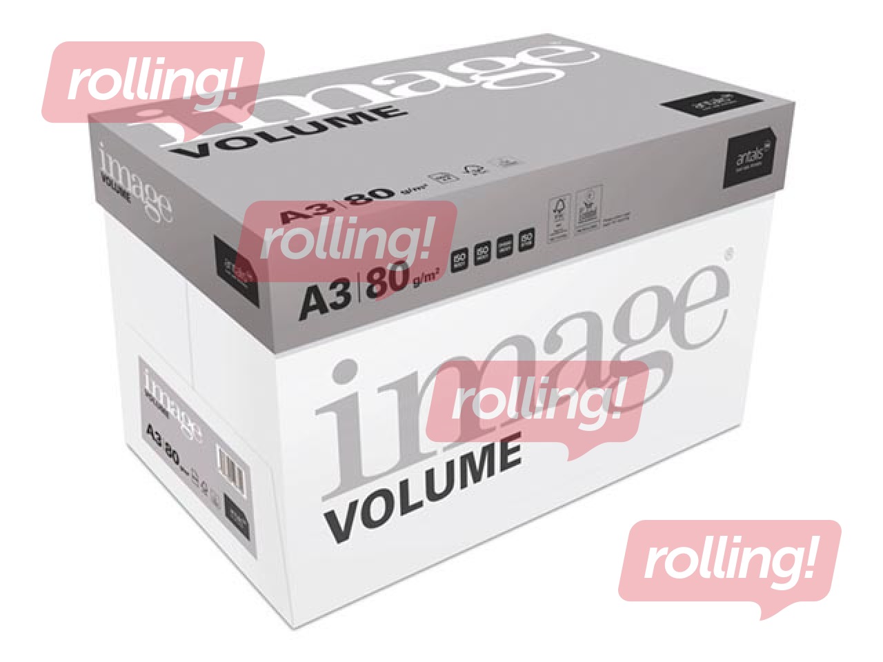 Papīrs Image Volume, A3, 80g/m², 500 loksnes