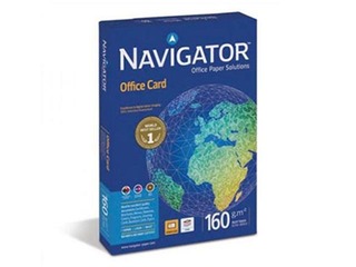 Koopiapaber Navigator Büroo Card A4 160g/m², 250 lehte