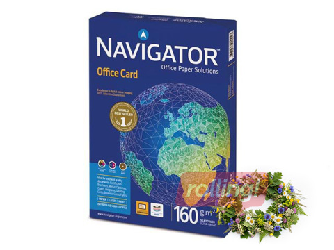 Papīrs Navigator Office Card, A3, 160g/m², 250 loksnes + Līgo dāvana!