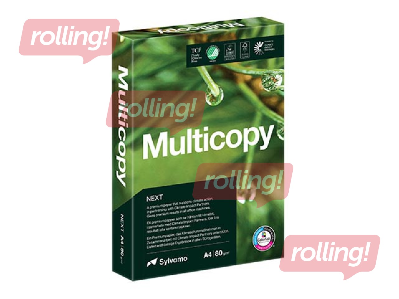 Papīrs MultiCopy Next, A4, 80g/m2, 500 loksnes
