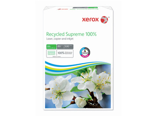 Paber Xerox Recycled Supreme, 100% taaskasutatud, A4, 80g/m², 500 lehte