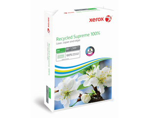 Papīrs Xerox Recycled Supreme, 100% pārstrādāts, A4, 80g/m2, 500 loksnes