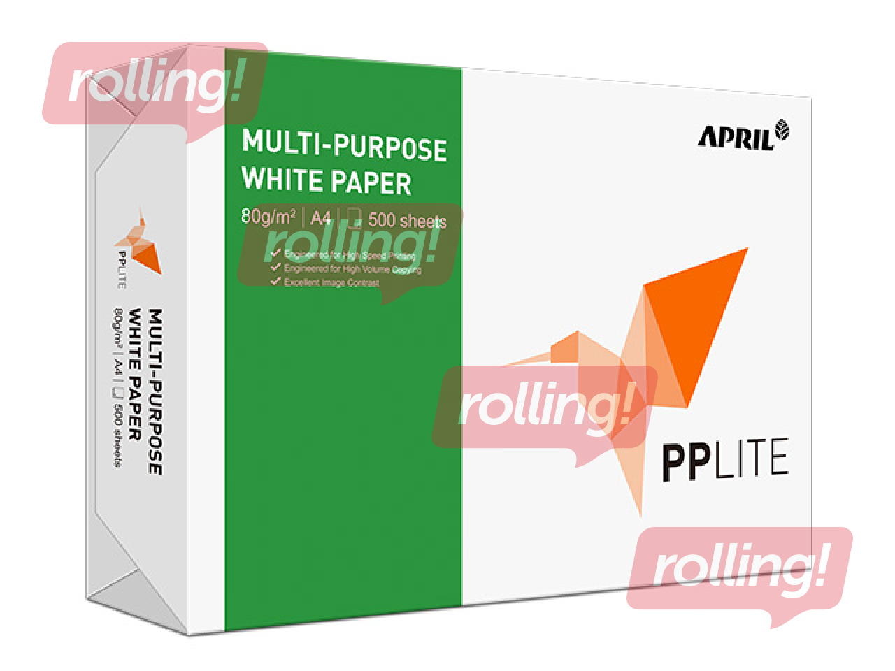 Papīrs PP Lite, A4, 80g/m2, 500 loksnes