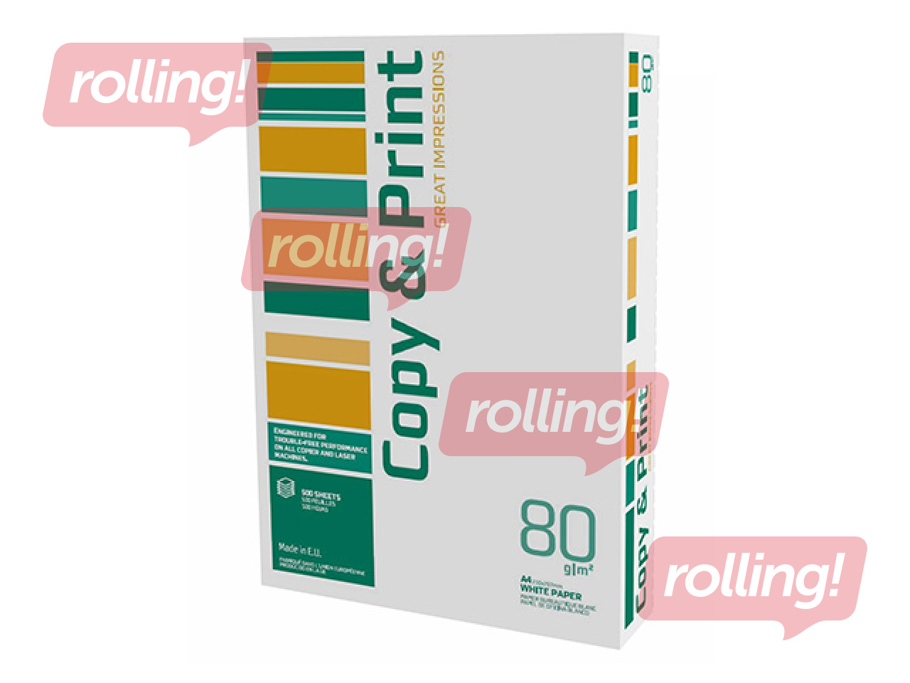 Paper Copy&Print, A4, 80g/m², 500 sheets