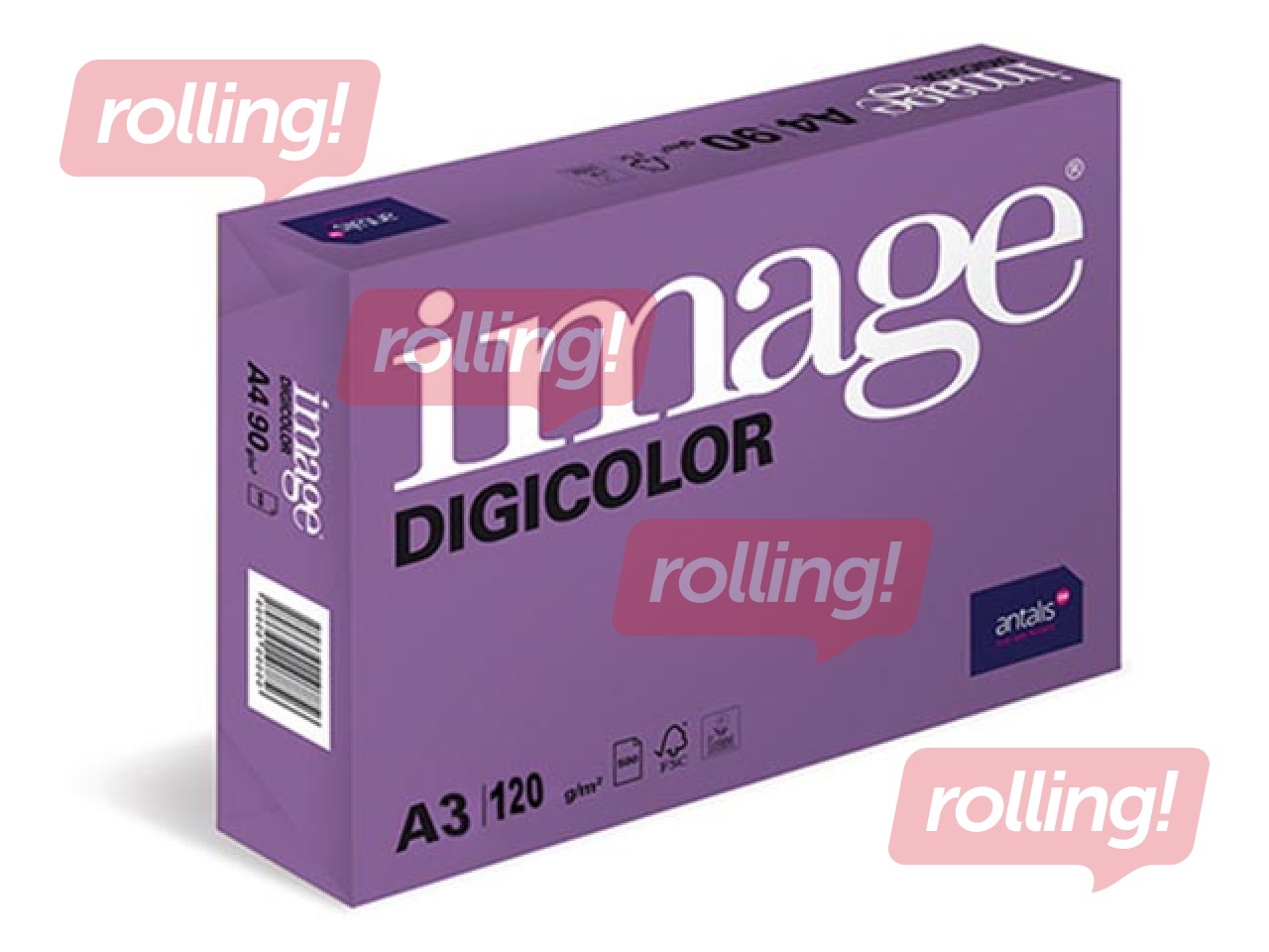 Papīrs Image Digicolor, A3, 120g/m², 250 loksnes