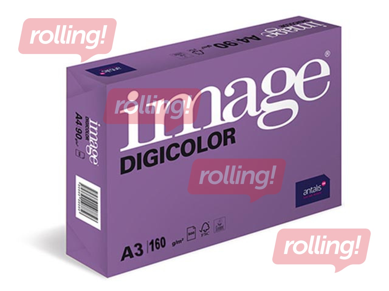 Бумага Image Digicolor,  А3, 160г/м², 250 листов