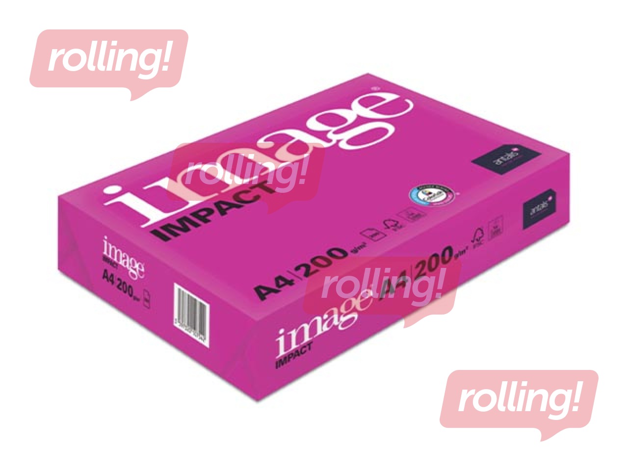 Papīrs Image Impact, A4, 200g/m², 250 loksnes   