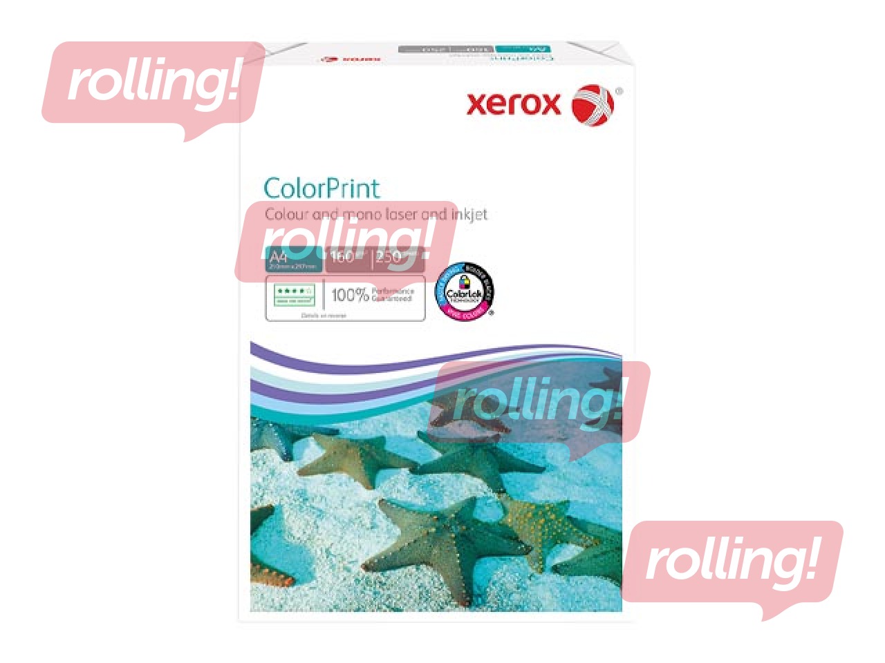 Бумага Xerox, ColorPrint, A4, 160г/м², 250 листов