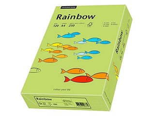 Бумага Rainbow, A4, ярко зелёная, 80г/м², 500 листов