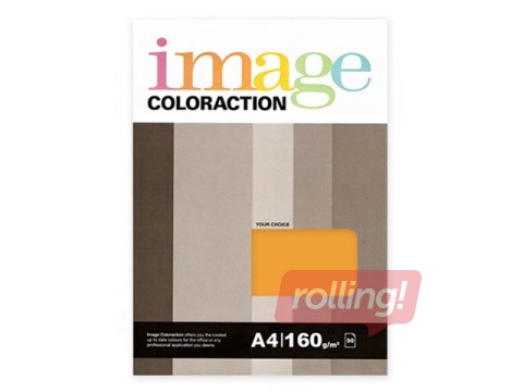 Papīrs Image Coloraction Mid Orange, A4, gaiši oranžs, 80g/m², 50 loksnes