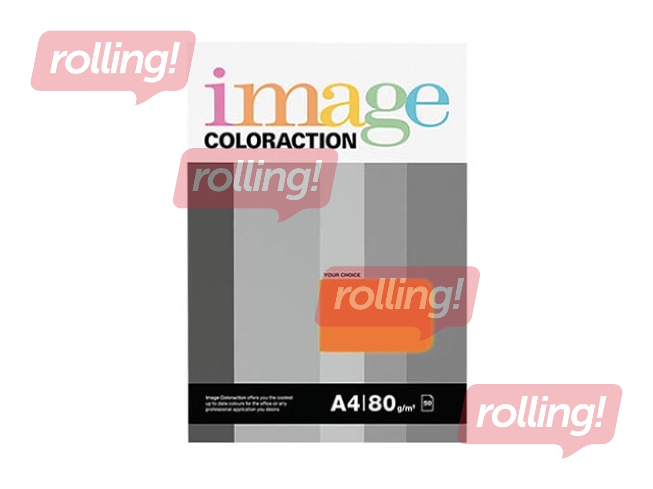 Papīrs Image Coloraction, A4, Amsterdam / oranžs, 80g/m², 50 loksnes