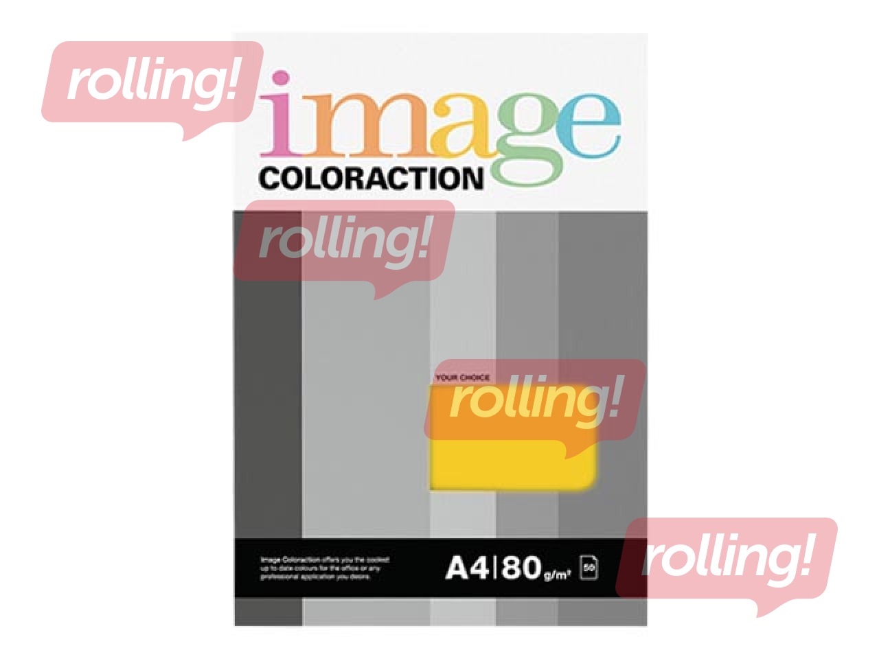 Papīrs Image Coloraction, A4, Sevilla/Dark Yellow, 80g/m², 50 loksnes