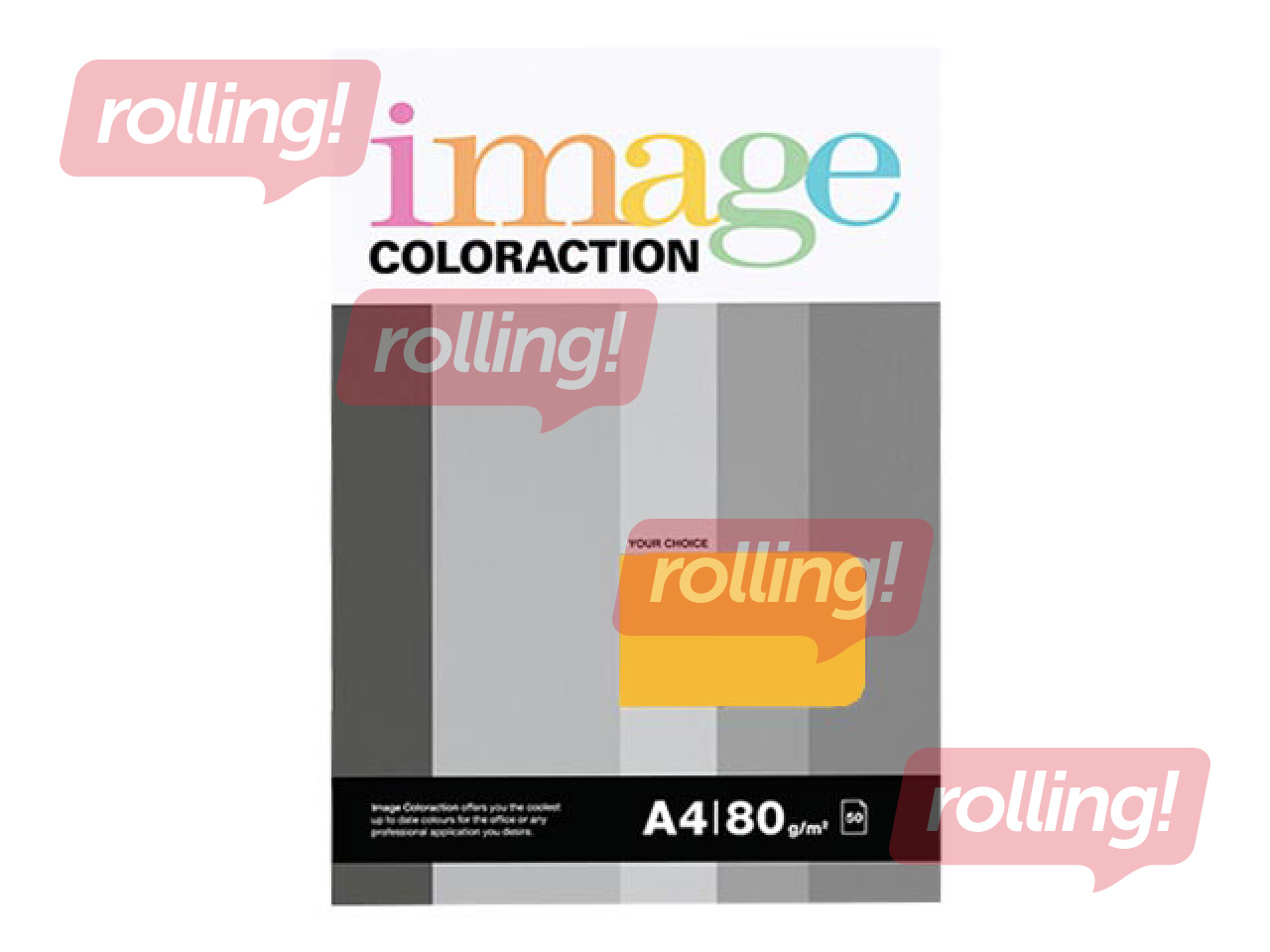 Papīrs Image Coloraction, A4, Hawaii/Gold, 80g/m², 50 loksnes