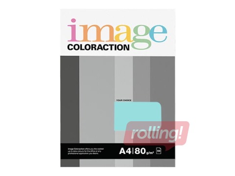 Papīrs Image Coloraction, A4, Iceberg/Pale Icy Blue, 80g/m², 50 loksnes