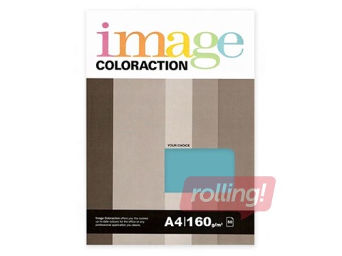 Бумага Image Coloraction 77, A4, водно - синяя, 80г/м², 50 листов